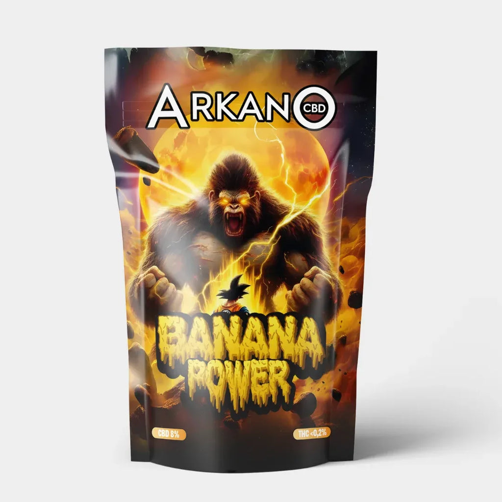Banana Power CBD | Flor Indoor Premium Aroma Tropical – Arkano